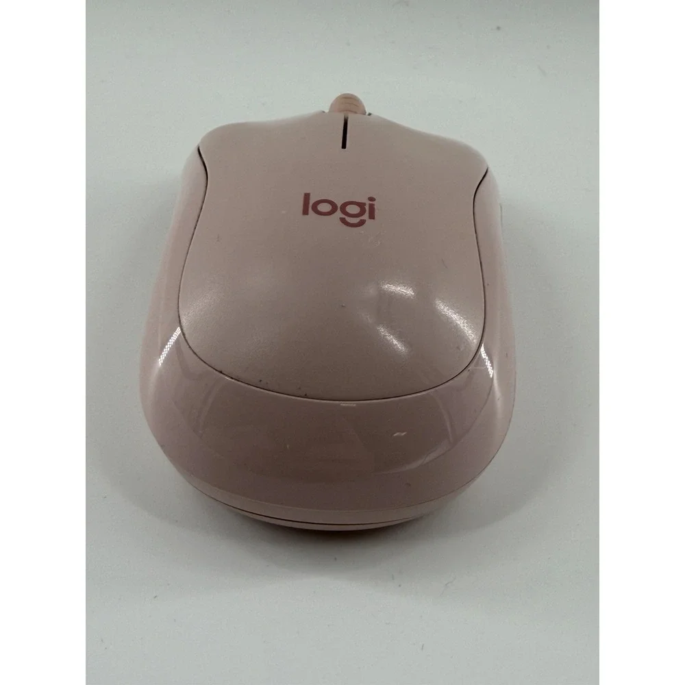 Logitech Silent Touch M220 Silent Wireless Mouse Rose MR0085 Tested Works